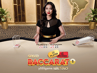y555 game Speed Baccarat Latino 1 interface